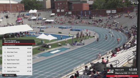 2026 AAU Junior Olympic Games - Youth Boys' 4x100m Relay, Semi-Finals 5 - Age 17-18