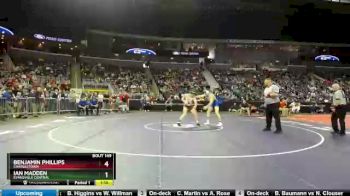 170 lbs Quarterfinal - Benjamin Phillips, Charlestown vs Ian Madden, Evansville Central