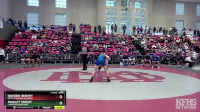 150 lbs Cons. Semi - Hayden Hervey, Battle Ground Academy vs Findley Smout, Christian Brothers