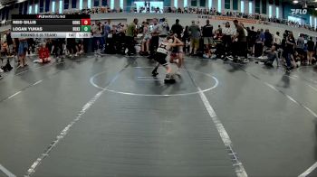 76 lbs Round 5 (6 Team) - Reid Gillis, KONG ELEM vs Logan Yuhas, Buxton Squeeze