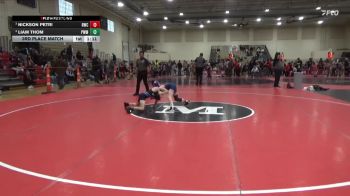 75 lbs 3rd Place Match - Liam Thom, Pursuit Wrestling Minnesota vs Nickson Petri, Ringers Wrestling Club
