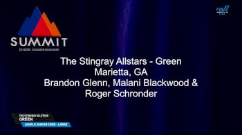 The Stingray Allstars - Marietta - Green [2025 L6 Junior Coed - Large Finals] 2025 The Summit