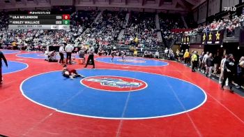 155 lbs Cons. Round 2 - Lila McLendon, Cedartown vs Kinley Wallace, Cross Creek