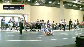 69 lbs Semifinal - Abhisri Vatti, Savage House WC vs Christian Lozada, LV Bears WC