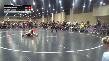 138 lbs Round 2 (6 Team) - Osvangel Muniz, Florida Pittbulls vs Braden Barnes, Blackman WC