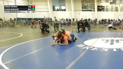 215 lbs Round Of 16 - Urijah Morris, Spartan WC vs Alijah Elefante, Mayo Quanchi WC