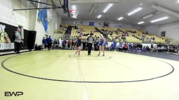 145 lbs Quarterfinal - Ashely Thompson, Rogers High School Girls vs Audra Greninger, Miami HS Girls