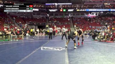 1A-175 lbs Cons. Round 2 - William Lawson, Pocahontas Area vs Jaxon Edwards, Central Springs