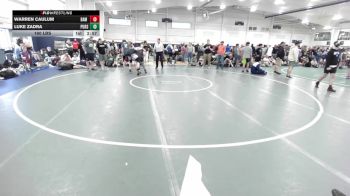 160 lbs Quarterfinal - Warren Caulum, BAM Training Center-MS vs Luke Zadra, Pursuit-MS