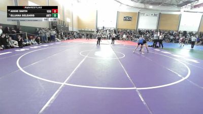 114 lbs Round Of 16 - Addie Smith, Vergennes vs Elliana Selearis, Amity