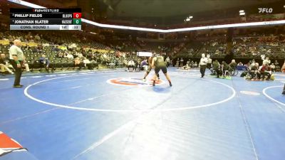 285 Class 4 lbs Cons. Round 1 - Phillip Fields, Blue Springs vs Jonathan Slater, Hazelwood Central