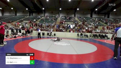 58 lbs Final - Solomon Stephens, Backyard Brawlers Wrestling Club vs Dax Bell, Woodland Wrestling