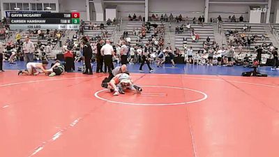126 lbs Rr Rnd 3 - Gavin McGarry, Team RJN - HSB vs Carsen Hanshaw, Nebraska Blue - HSB