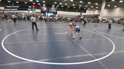 120 lbs Cons. Sub-rd Of 32 - Pierce Ritchey, Tom Eagle Wrestling Academy vs Isaiah Santos, Waynesville Tigers Wrestling Club