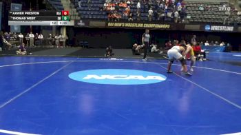 174 lbs 7th Place Match - Xavier Preston, Roanoke vs Thomas West, Baldwin Wallace