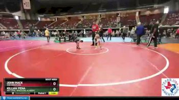 42 lbs Quarterfinal - John Mack, Rise Wrestling vs Killian Pena, NXT Level Wrestling Academy