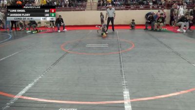 55_B lbs Consi Of 16 #1 - Luke Engel, South Williamsport vs Javeson Flory, Lancaster