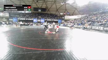 Boys 4A 190 lbs Champ. Round 2 - Brett Kissick, Mt. Si vs Kellen Perkins, Bonney Lake