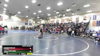 126 lbs Champ. Round 2 - Jacob Ruelas, Glendora vs Cole Prichard, Nordoff