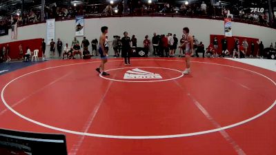 65 kg Cons. Round 1 - Chase Kostka, Kohawk Wrestling Club vs Joseph Custodio, Potomac Premier Wrestling Club And RTC