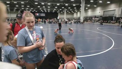 50.8-54.8 lbs 5th Place Match - Braylee Botler, MN Elite Wrestling Club vs Oakley Moore, Nebraska