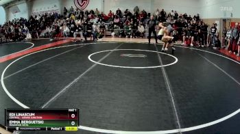 115 lbs Champ. Round 2 - EMMA BERGUETSKI, Mountain Vista vs Edi Linascum, Central - Grand Junction