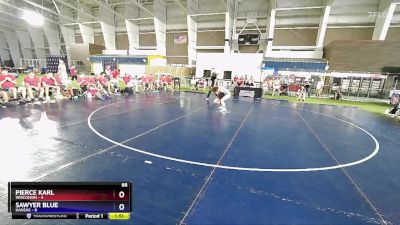 88 lbs Round 3 (8 Team) - Pierce Karl, Wisconsin vs Sawyer Blue, Kansas