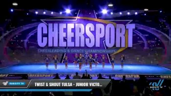 Twist & Shout Tulsa - Junior Victory [2021 L1 Junior - Small - B Day 2] 2021 CHEERSPORT National Cheerleading Championship
