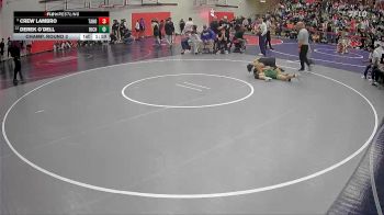 126 lbs Champ. Round 3 - Crew Lambro, Tahoma vs Derek O`Dell, Richland