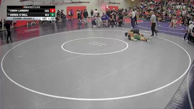 126 lbs Champ. Round 3 - Crew Lambro, Tahoma vs Derek O`Dell, Richland