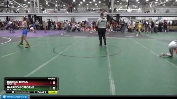 84 lbs Round 1 (10 Team) - Hudson Bragg, POWA vs Harrison OsBorne, PA Alliance