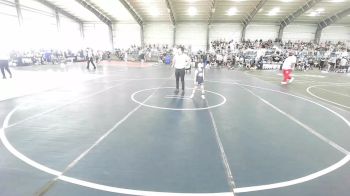 55 lbs Rr Rnd 3 - Cash Tiller, NM Wolf Pack vs Mila Gutierrez, Top Rank