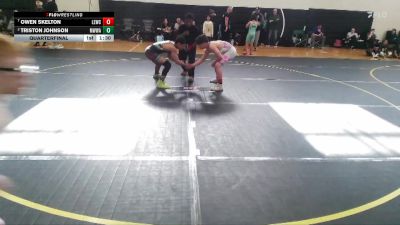 136/143 Quarterfinal - Owen Skelton, Legacy Elite Wrestling Club vs Triston Johnson, Mighty Warriors Wrestling Acad