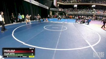 6A 138 lbs Quarterfinal - Miguel Solis, El Paso Eastwood vs Kaleb Smith, Conroe Woodlands College Park