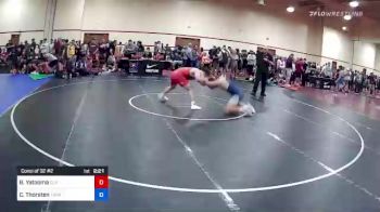 86 kg Consi Of 32 #2 - Brendin Yatooma, Cliff Keen Wrestling Club vs Connor Thorsten, Twin Cities Regional Training Center