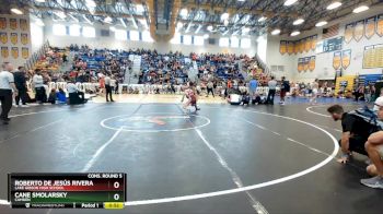 126 lbs Cons. Round 5 - Cane Smolarsky, Camden vs Roberto De Jesús Rivera, Lake Gibson High School