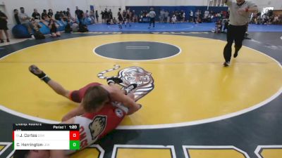 138 lbs Champ. Round 2 - Juan Cortes, Golden State WC vs Charles Herrington, Livermore Elite WC