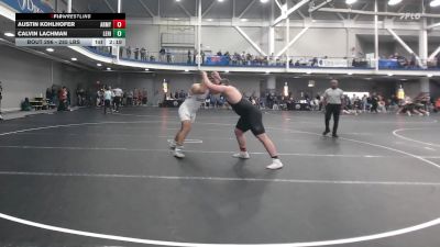 285 lbs Round Of 32 - Austin Kohlhofer, Army-West Point vs Calvin Lachman, Lehigh