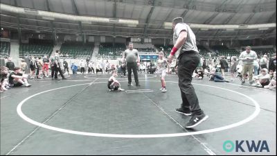 52 lbs Consolation - Kayde Legg, Keystone Kids Wrestling Club vs Luke Baysinger, Shelton Wrestling Academy