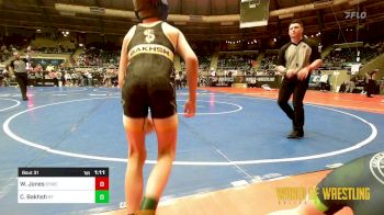 76 lbs Round Of 32 - Wyatt Jones, Springdale Youth Wrestling Club vs Cody Bakhsh, Steller Trained