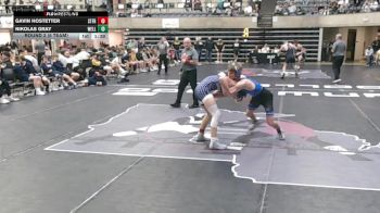 145 lbs Round 2 (6 Team) - Nikolas Gray, Wellington, FL vs Gavin Hostetter, Saint Francis, MN