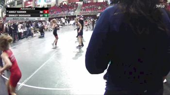 82 lbs Cons. Semi - Ainsly Harder, Fremont Wrestling Club vs Brinley Dekraker, Norris Wrestling Club - Girls