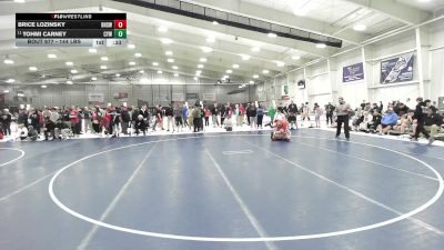 144 lbs Cons. Quarters - Tohmi Carney, Coweta Youth Wrestling vs Brice Lozinsky, Berryhill High School Wrestling