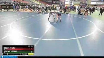 126 lbs Cons. Round 1 - Porter Hoopes, ID vs Colyn Finley, AL