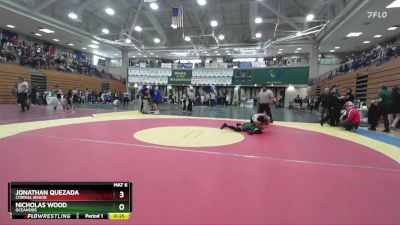 106 lbs 5th Place Match - Jonathan Quezada, Corona Senior vs Nicholas Wood, Oceanside