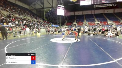 113 lbs Cons 64 #2 - Messiah Grant, NY vs Eli Schultz, MN