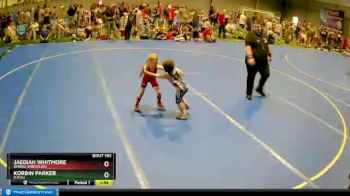 44 lbs Round 3 - Jaediah Whitmore, Bendle Wrestling vs Korbin Parker, Ojitsu