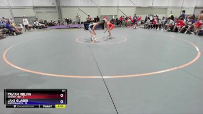 113 lbs Round 1 (16 Team) - Tavian Melvin, Virginia Red vs Jake Glaser, North Dakota