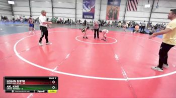 68 lbs Rd# 5- 3:45pm Friday Final Pool - Axl Kind, Crass Trained vs Logan Smith, Maryland GOLD