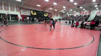 130 lbs Cons. Round 3 - Navaeh Arredondo, Sanger vs Malak Azzaloualidine, Temecula Valley